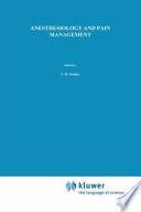 Anesthesiology and Pain Management