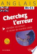Anglais. Cherchez l'erreur B1-C1