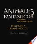 Animales fantásticos y dónde encontrarlos: Personajes y lugares mágicos. Libro p