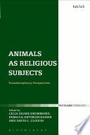Animals as Religious Subjects