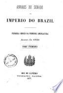 Annaes do Senado do Imperio do Brasil