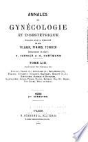 Annales de gynécologie et de pédiatrique