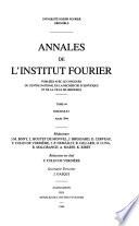 Annales de l'Institut Fourier