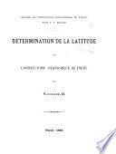 Annales de l'Observatoire astronomique de Tokyo