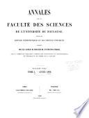 Annales de la Faculté des sciences de l'Université de Toulouse