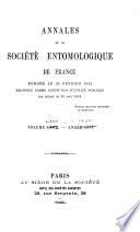 Annales de la Société entomologique de France