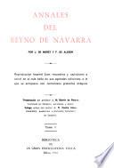 Annales del reyno de Navarra: without special title