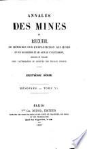Annales des mines