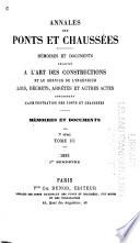 Annales des ponts et chaussées