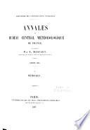 Annales du Bureau Central Météorologique de France