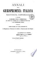 Annali della giurisprudenza italiana