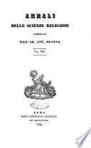 Annali delle scienze religiose