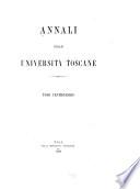 Annali delle università toscane