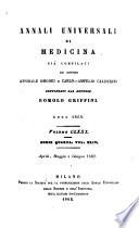 Annali universali di medicina