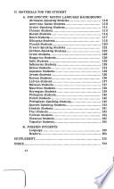 Annotated Bibliography for Teachers of English as a Foreign Language