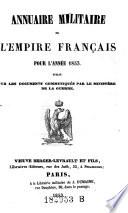 Annuaire de l'etat militaire de France
