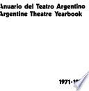 Annuaire du théâtre argentin