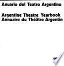 Annuaire du théâtre argentin