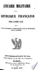 Annuaire militaire de la République francaise