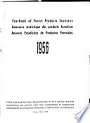 Annuaire statistique des produits forestiers