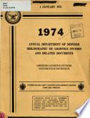 Annual Department of Defense Bibliography of Logistics Studies and Related Documents