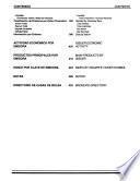 Annual financial data