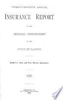 Annual Insurance Report of the Auditor of Public Accounts of the State of Illinois