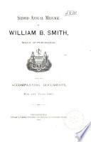 Annual Message of ... Mayor of Philadelphia