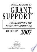 Annual Register of Grant Support