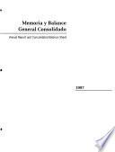 Annual report and consolidated balance sheet