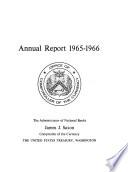 Annual Report - Comptroller of the Currency