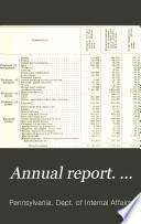 Annual Report. ...