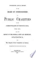 Annual Report of the Board of Commissioners of Public Charities