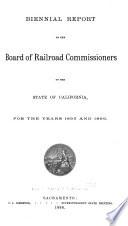 Annual Report of the Board of Railroad Commission of the State of California