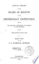 Annual Report of the Board of Regents of the Smithsonian Institution