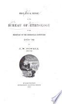 Annual Report of the Bureau of Ethnology