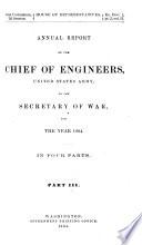 Annual Report of the Chief of Engineers to the Secretary of War for the Year ...