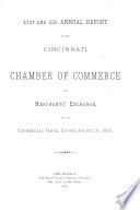 Annual Report of the Cincinnati Chamber of Commerce and Merchants' Exchange