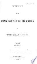 Annual Report of the Commissioner of Education