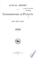 Annual Report of the Commissioner of Patents