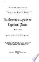 Annual Report of the Connecticut Agricultural Experiment Station for ...