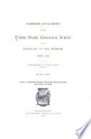 Annual Report of the Director of the United States Geological Survey to the Secretary of the Interior