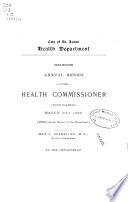 Annual report of the Health Commissioner for the year ending ... [St. Louis] v.19, 1895/96