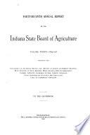 Annual Report of the Indiana State Board of Agriculture