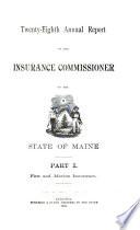 Annual Report of the Insurance Commissioner