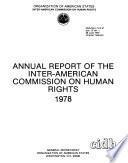 Annual Report of the Inter-American Commission on Human Rights