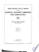 Annual Report of the National Advisory Committee for Aeronautics