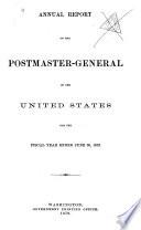 Annual Report of the Postmaster General