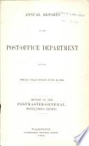 Annual Report of the Postmaster General