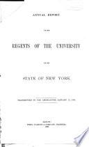 Annual Report of the Regents